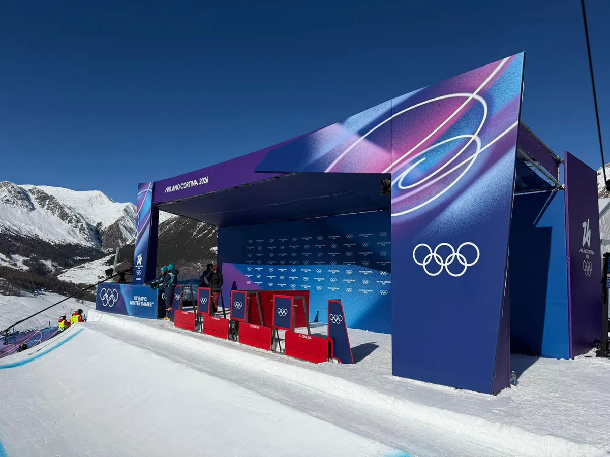 Settele Startanlagen bei den Olympischen Winterspielen Milano Cortina 2026